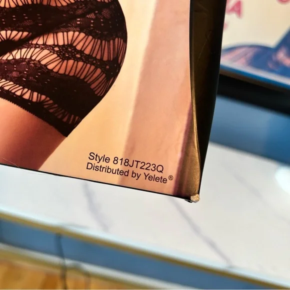 Queen Fishnet black Lingerie dress - Picture 7 of 10